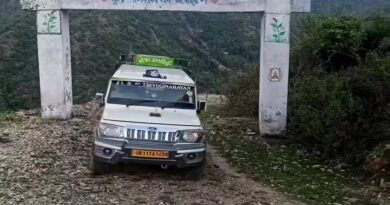 मोखमल्ला मार्ग रोड कटिंग कार्य चमोली