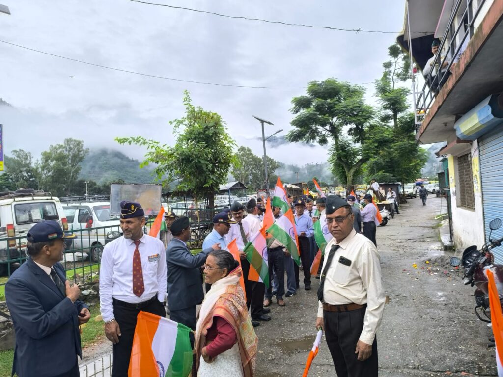रानीगढ़ सैनिक संगठन गौचर ने मनाया 80वां स्वतंत्रता दिवस, प्रभात फेरी से दिया राष्ट्रभक्ति का संदेश, 1